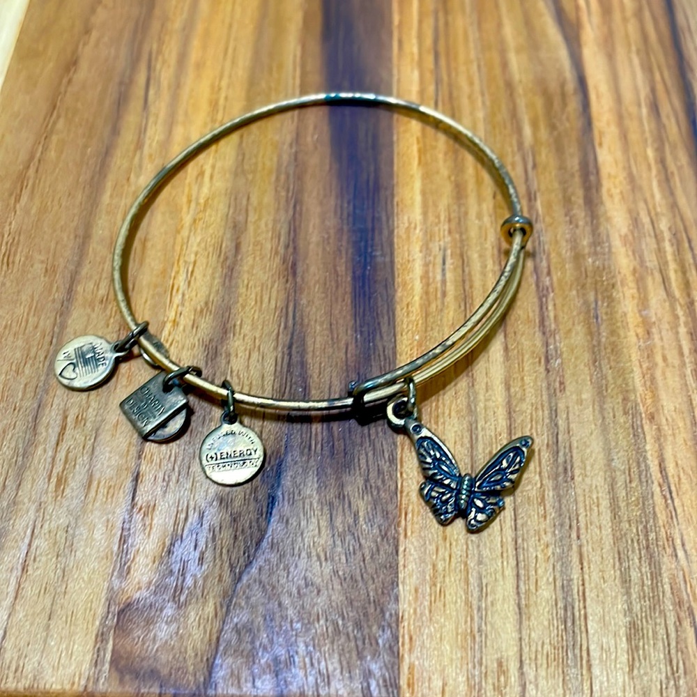 Alex and Ani Butterfly Bangle